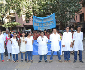 Club Enerji rally by students of Guru Nanak Public Academy